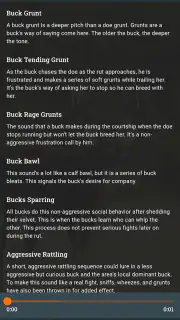 Whitetail Deer Calls Pro screenshot 4