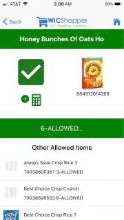 WICShopper screenshot 3