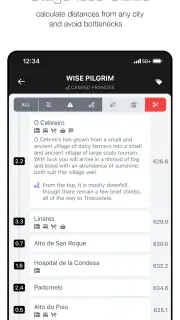 Wise Pilgrim Camino Francés screenshot 2