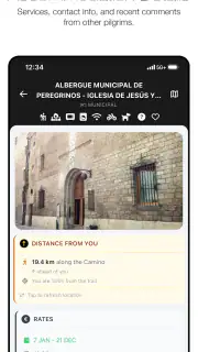 Wise Pilgrim Camino Francés screenshot 4