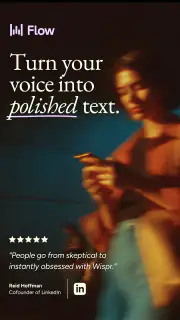 Wispr Flow: AI Voice-to-Text screenshot 1