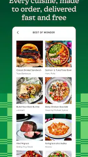 Wonder: Food Delivery screenshot 2