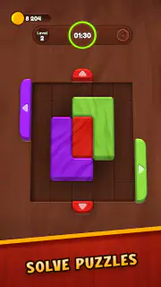 Wood Color Jam - Block Puzzle screenshot 1