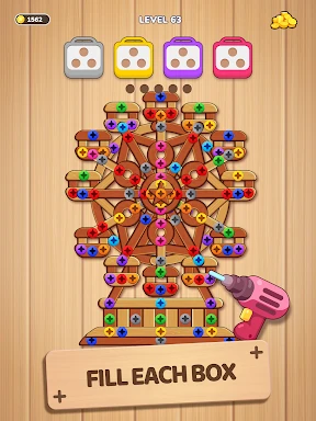 Woodle Screw Jam: Nuts & Bolts screenshot