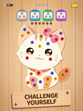 Woodle Screw Jam: Nuts & Bolts screenshot