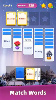 Word MindSort: Solitaire screenshot 1