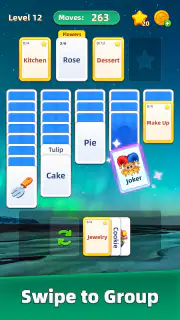 Word MindSort: Solitaire screenshot 2