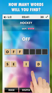 Word Search Challenge PRO screenshot 1