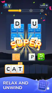 Word Solitaire-Unscramble Puz screenshot 2