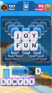 Word Tiles GO screenshot 1