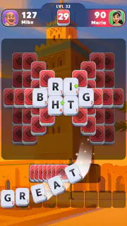 Word Tiles GO screenshot 4