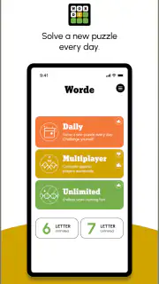 Worde: Daily & Unlimited screenshot 1