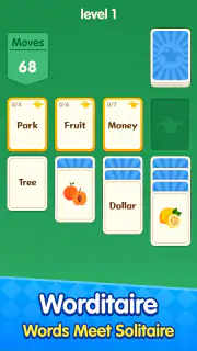 Worditaire: Word Solitaire screenshot 1