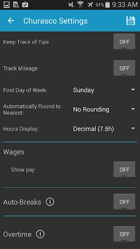 Work Log Pro screenshot