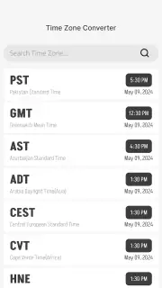 World Clock – World time clock screenshot 5