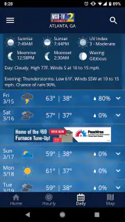 WSB-TV Channel 2 Weather screenshot 3