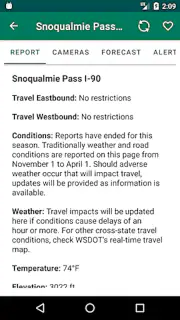 WSDOT screenshot 5