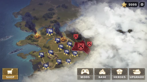 WWII Defense: RTS Army TD game screenshot