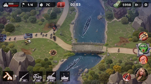 WWII Defense: RTS Army TD game screenshot