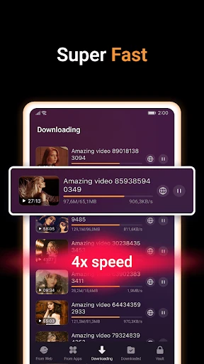 X Video Downloader & Player screenshot