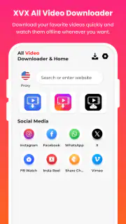 XVX All Video Downloader screenshot 2