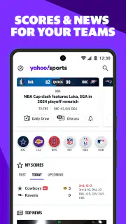 Yahoo Sports: Scores & News screenshot 1