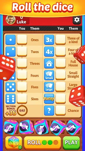 Yatzy Blitz: Classic Dice Game screenshot