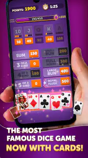 Yatzy Cards screenshot 1