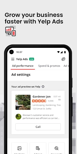 Yelp for Business screenshot