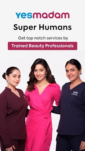 Yes Madam - Salon at Home screenshot