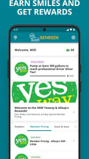 Yesway & Allsup’s Rewards screenshot 1