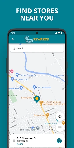 Yesway & Allsup’s Rewards screenshot