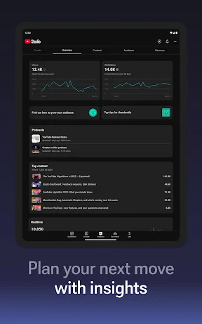 YouTube Studio screenshot