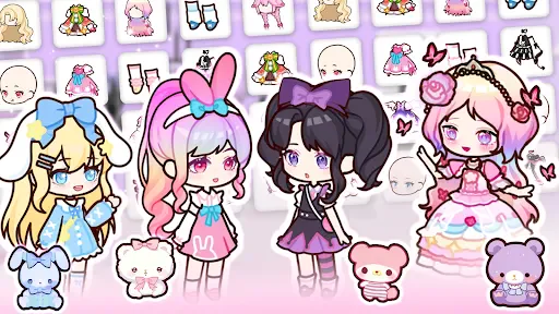 YOYO Decor: Doll Dress Up screenshot