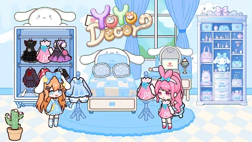 YOYO Decor: Doll Dress Up screenshot