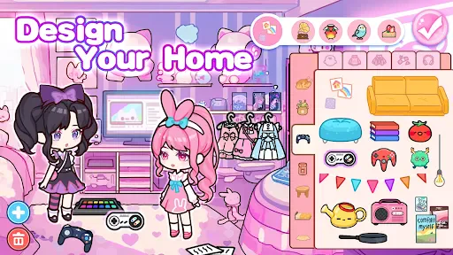 YOYO Decor: Doll Dress Up screenshot