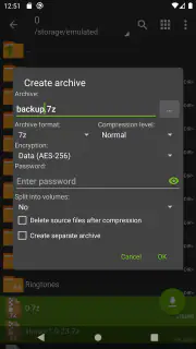 ZArchiver screenshot 4
