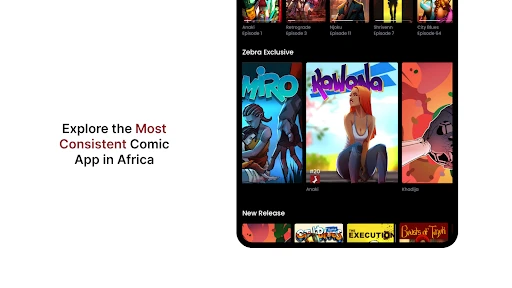 Zebra Comics: Webtoons & Manga screenshot