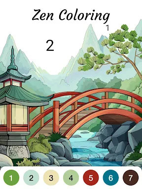 Zen Color - Color By Number screenshot