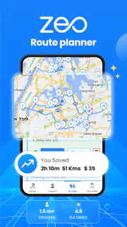 Zeo Fast Multi Stop Route Plan screenshot 2