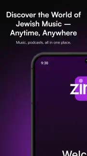 Zing - Jewish Music Streaming screenshot 1