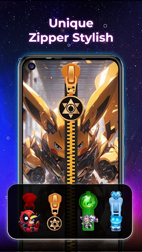 ZipLock - Zipper Lock Screen screenshot