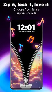 Zipper Lock Screen & Wallpaper screenshot 6