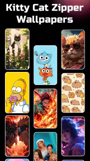 Zipper Lock Screen Wallpapers screenshot 4