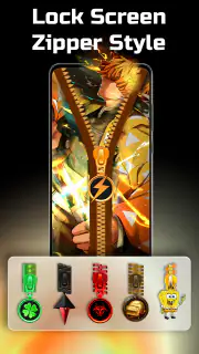Zipper Lock Screen Wallpapers screenshot 7