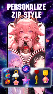Zipper Lock Screen: Zip Style screenshot 4