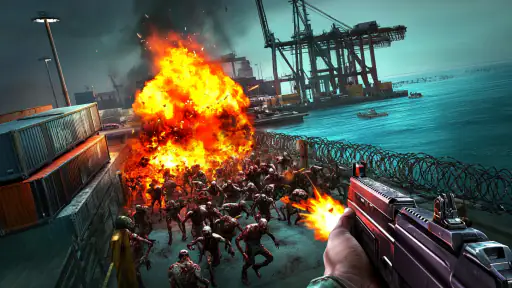 Zombie Fire 3D: Offline Game screenshot 8