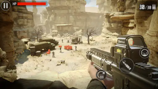 Zombie Sniper War 3 - Fire FPS screenshot 7