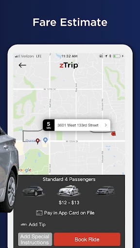 zTrip screenshot