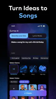 Zurna: AI Song & Music Maker screenshot 4